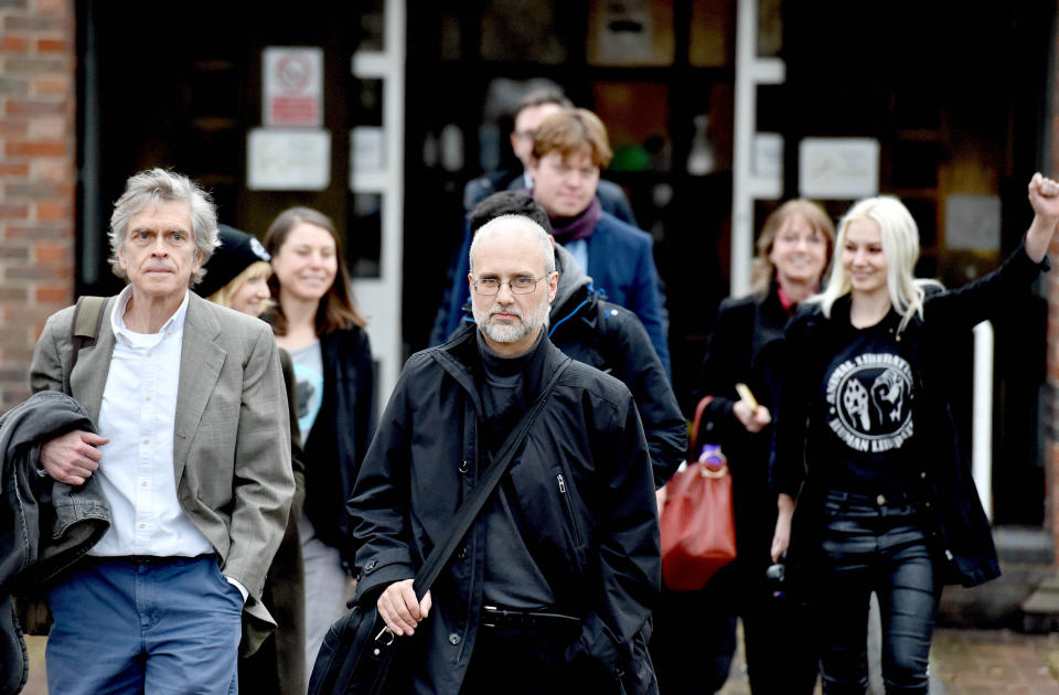 Jordi Casamitjana leaves court on Jan. 3, 2020. (Photo: Nick Ansell - PA Images via Getty Images)