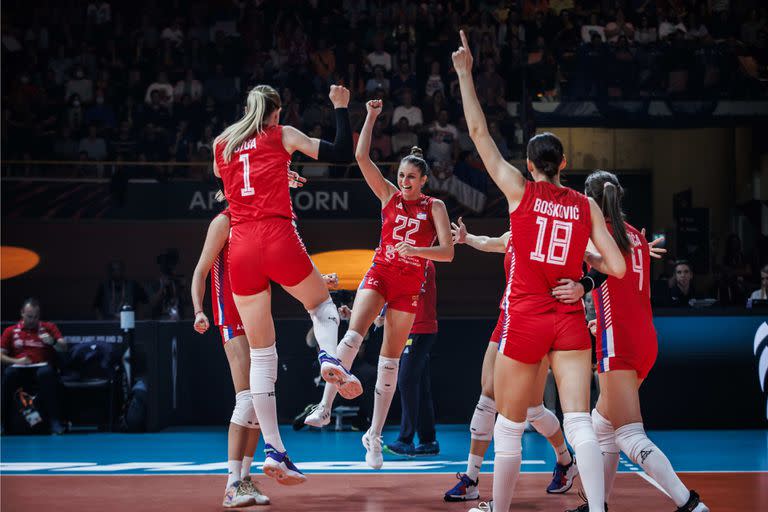 Serbia alcanzó a China en cantidad de títulos mundiales; es bicampeona de la cita ecuménica