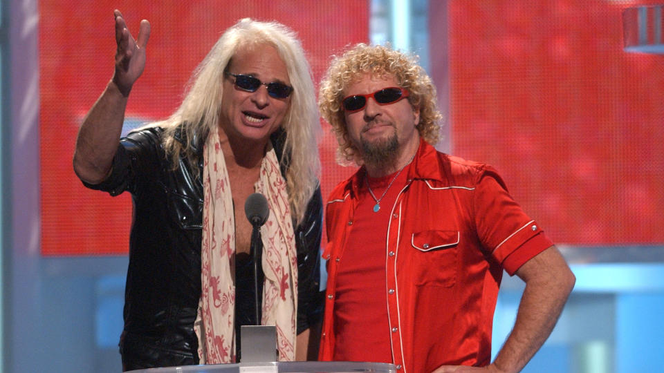 Sammy Hagar Says Embarrassing David Lee Roth Doesnt Care About Singing Or His Voice States