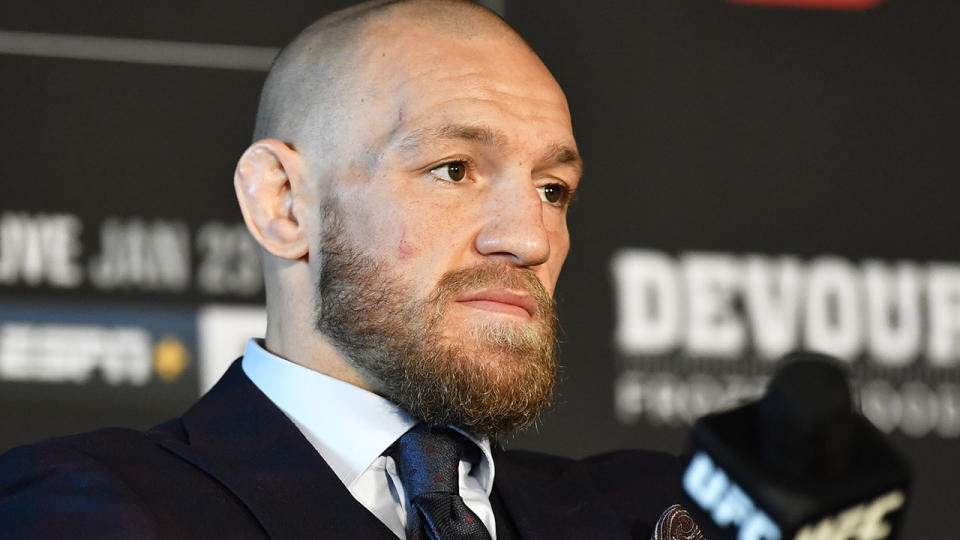 UFC great Conor McGregor has been accused of skipping out on a promise to donate more than $650,000 to rival Dustin Poirier's charity. (Photo by Chris Unger/Zuffa LLC)