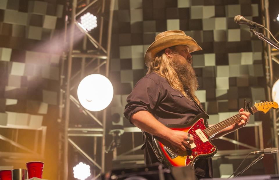 Chris Stapleton sings the National Anthem at this Sunday's Super Bowl.