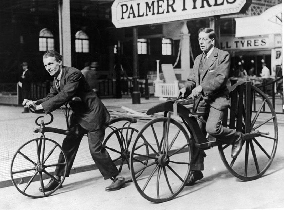 I wonder why they called it 'The Boneshaker'?<p>Herz/Getty Images</p>