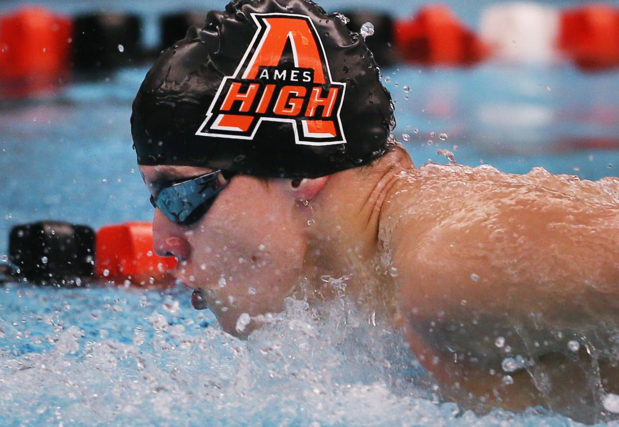 Ames boys swimmer Josh Fisher was named the Ames Tribune Athlete of the Week for Jan. 16 by Tribune readers.