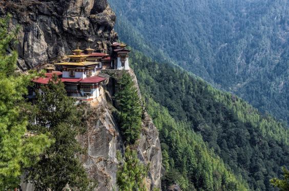 The sacred Buddhist site of Paro Taktsang (Getty/iStock)