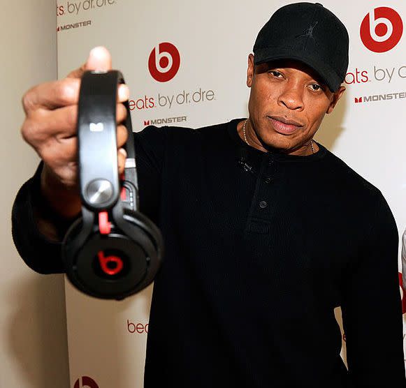 Dr. Dre attends the unveiling of Beats By Dr. Dre 2011 holiday product line-up at CLVT