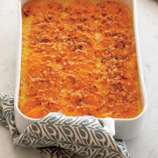 Butternut SquashPolenta Gratin