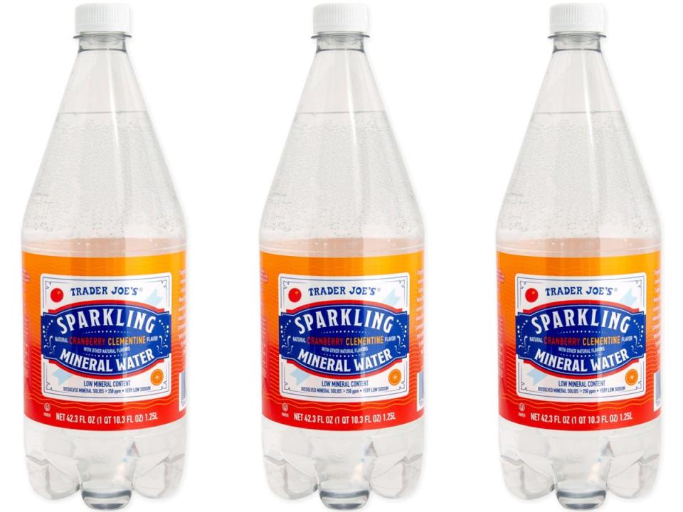 trader joes sparkling water