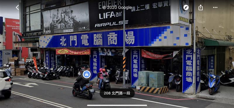 台南北門電腦商場將於10月底熄燈。（圖／翻攝自google map）