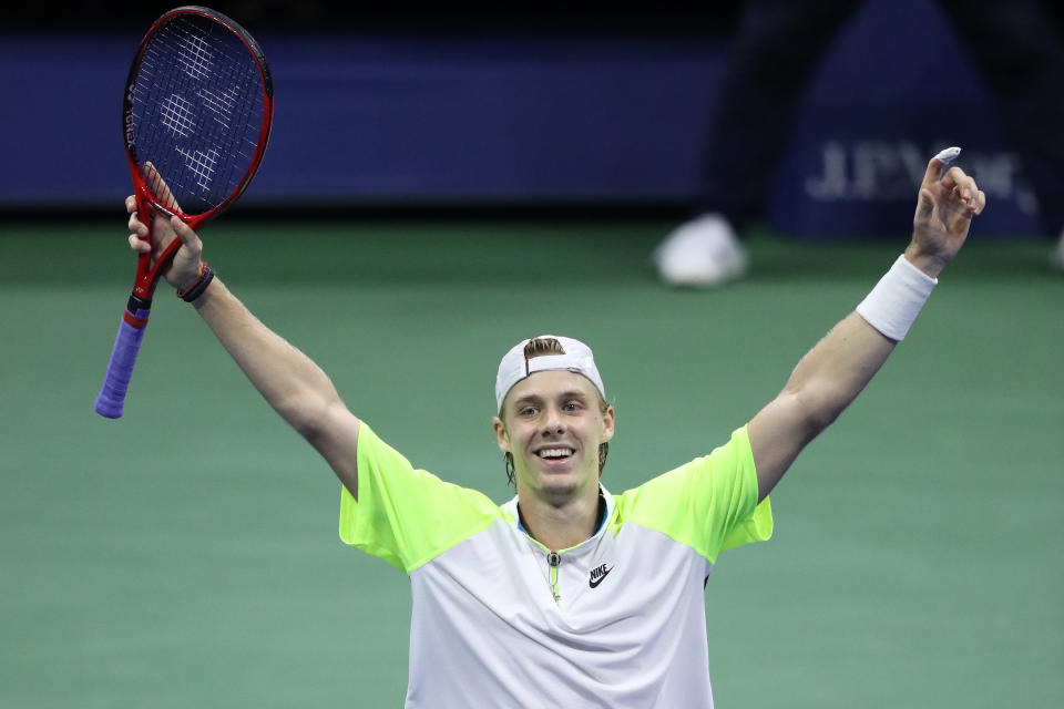 Canada's Denis Shapovalov at the US Open