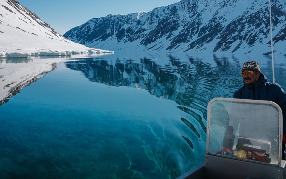 Skiing in Kulusuk, Eastern Greenland