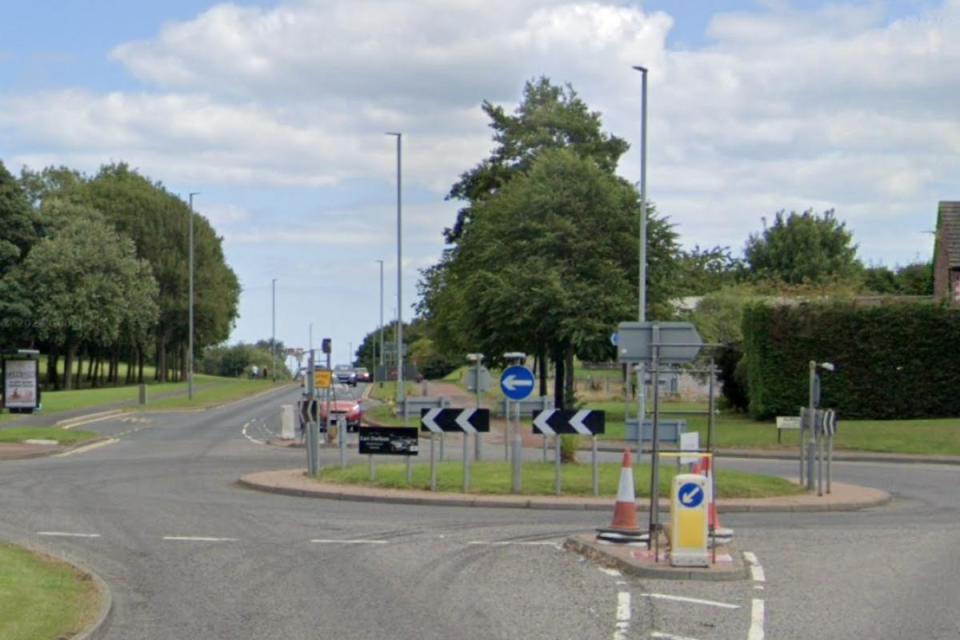 The incident happened at the roundabout on Passfield Way in the early hours of Saturday morning <i>(Image: Google)</i>
