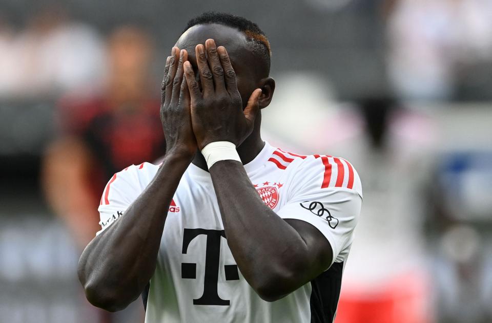 Sadio Mane underwent surgery on Thursday, ruling him out of the World Cup (AFP via Getty Images)