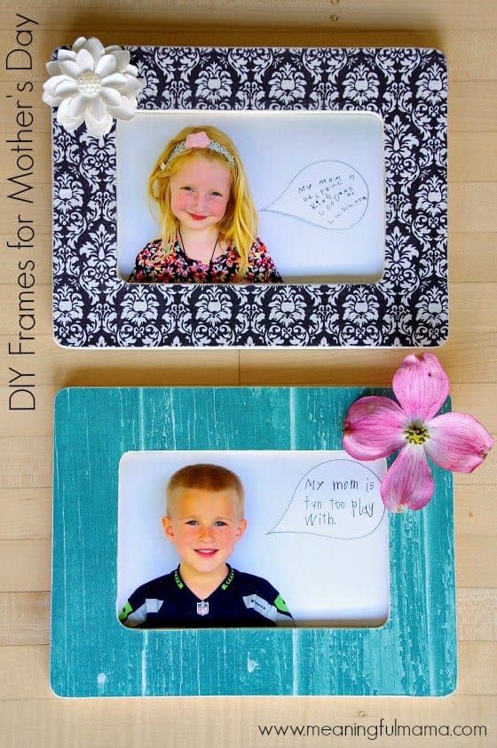 mothers day crafts for kindergarteners frames