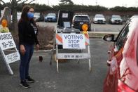 Voters cast ballots during the presidential primary election in Wisconsin