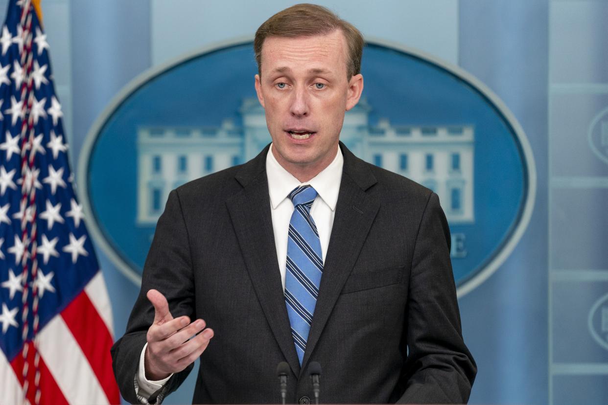 White House national security adviser Jake Sullivan (AP Photo/Andrew Harnik, File)