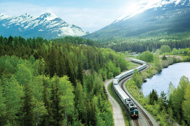 The Canadian Rockies (VIA Rail)