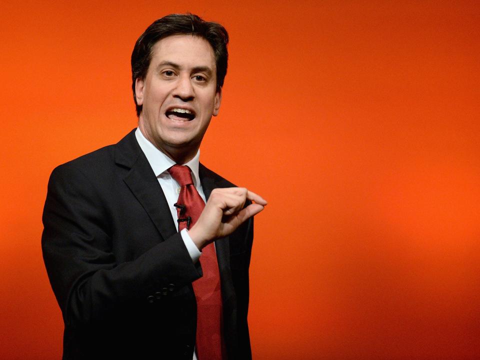 Ed Miliband is promoting a new low-budget documentary, the Divide, which explores the wealth gap: Getty