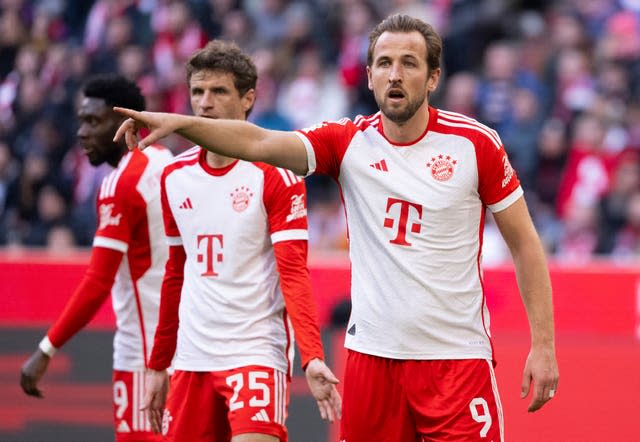 Kane is chasing Robert Lewandowski's Bundesliga record