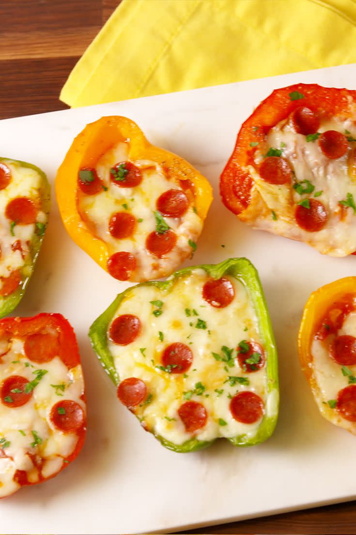 Mini Pepper Pizzas