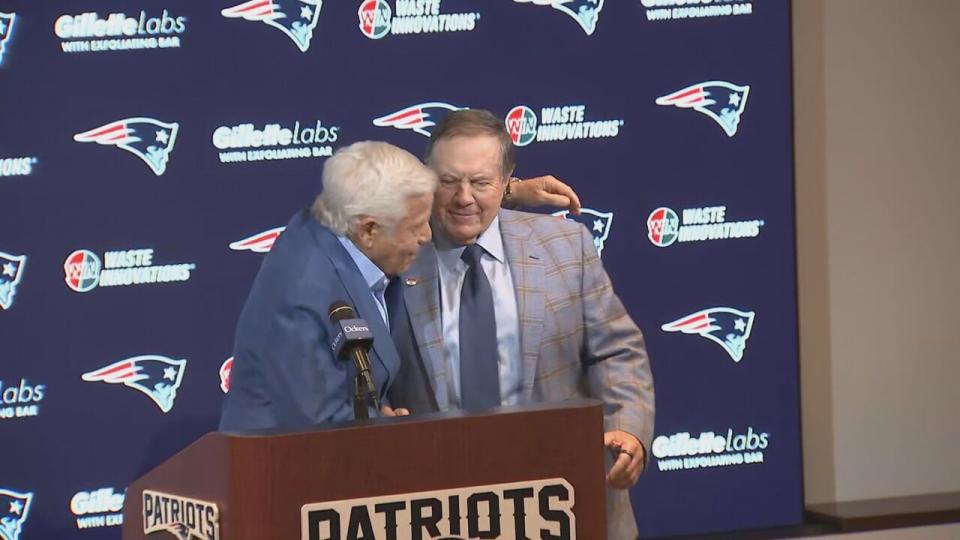 Bill Belichick and Robert Kraft