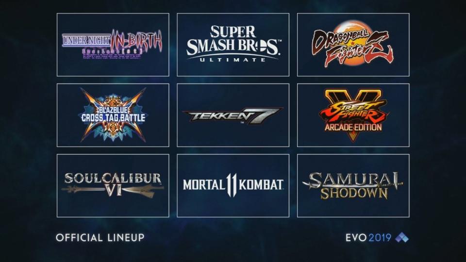 The annual Evolution Championship Series (Evo) has revealed the game rosterfor its 2019 eSports tournament and there's one notable absence