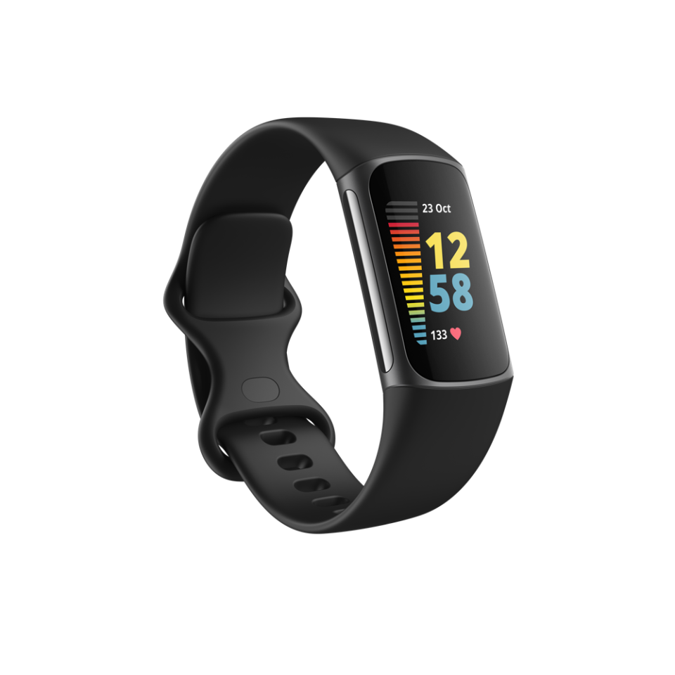 <p><a href="https://www.fitbit.com/global/us/products/trackers/charge5?sku=421BKBK" rel="nofollow noopener" target="_blank" data-ylk="slk:Shop Now;elm:context_link;itc:0;sec:content-canvas" class="link ">Shop Now</a></p><p>Fitbit Charge 5</p><p>fitbit.com</p><p>$119.95</p>