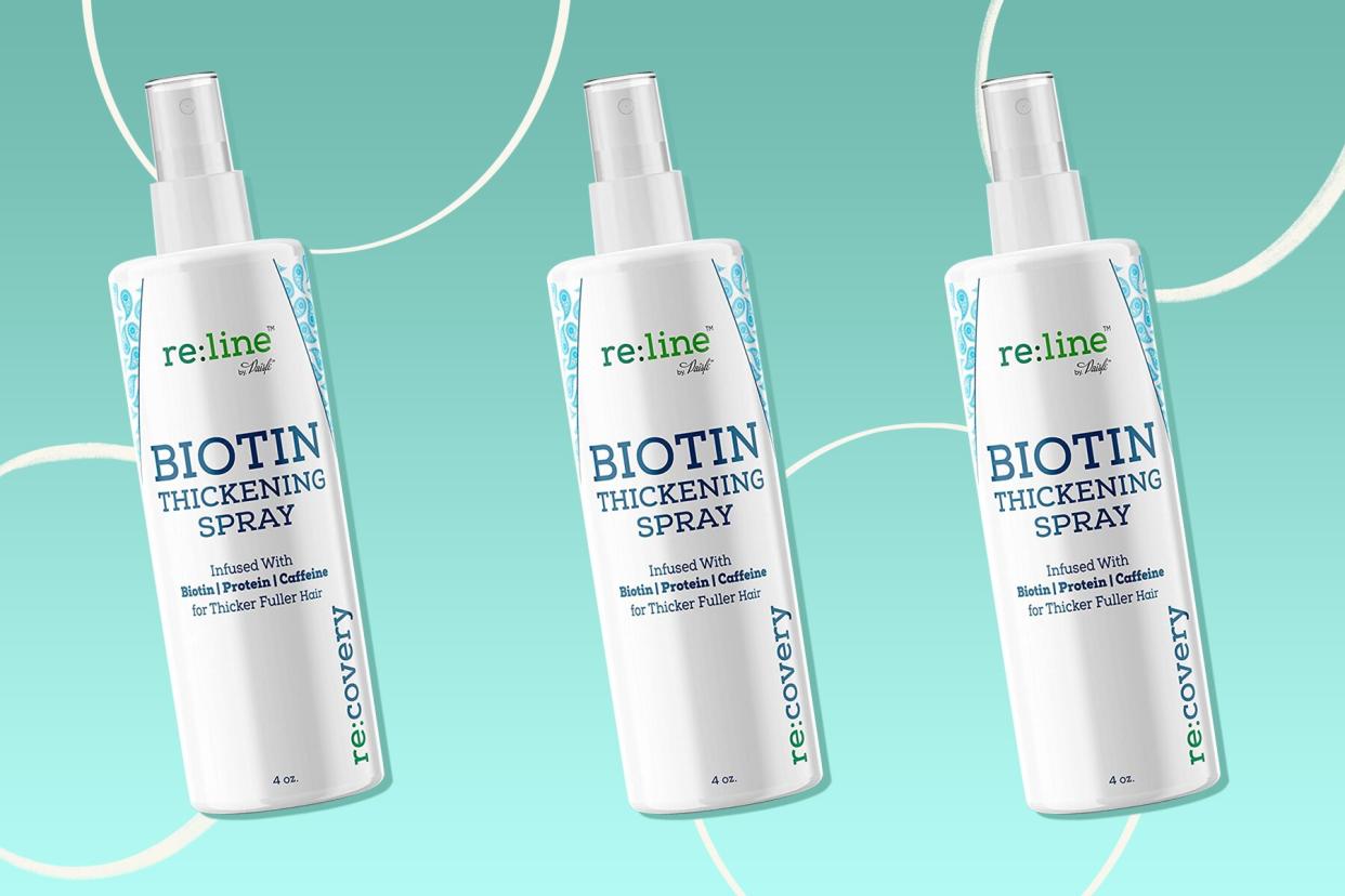 Biotin hair thickening spray one-off