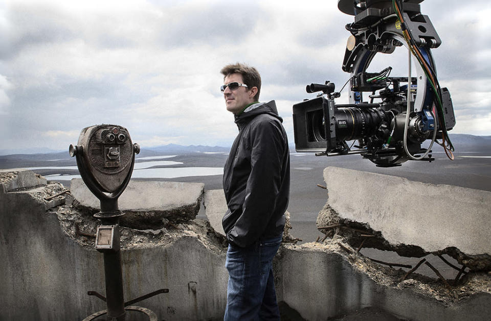 Director Joseph Kosinski on the set of Universal Pictures' "Oblivion" - 2013