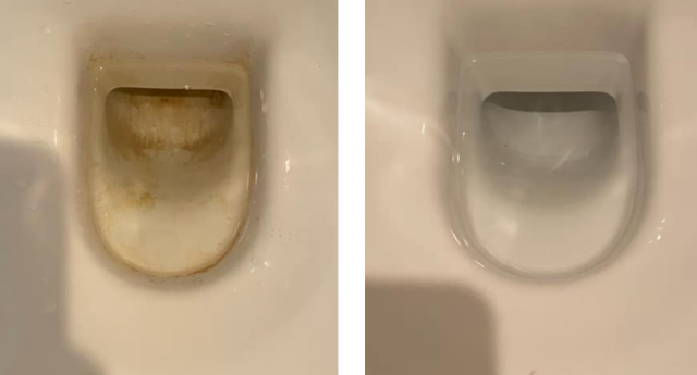 Cleaning: How to remove toilet limescale with 'no scrubbing' - 'Works  wonders