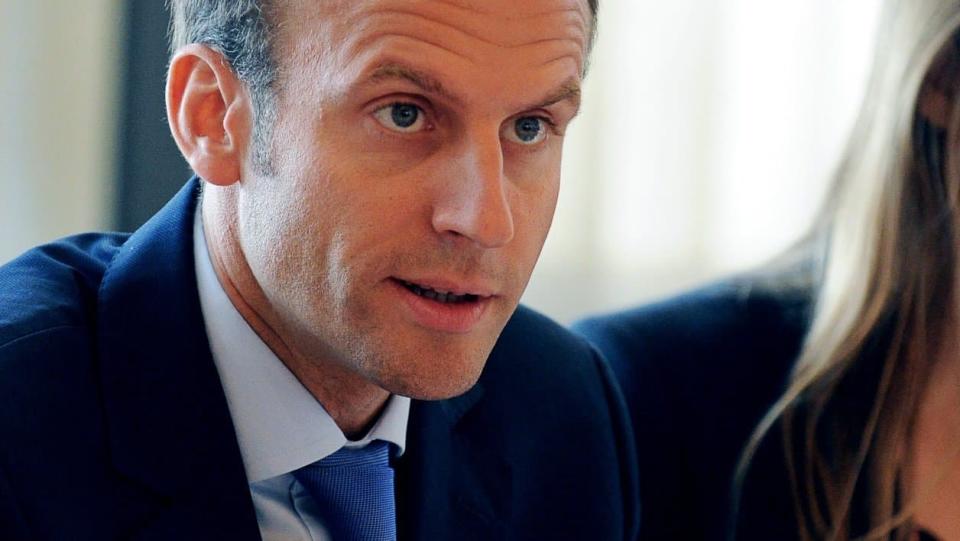 Emmanuel Macron. - Eric Piermont - AFP