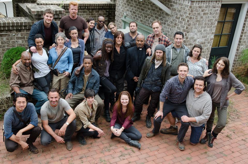 TWD behind the scenes season 6 photo