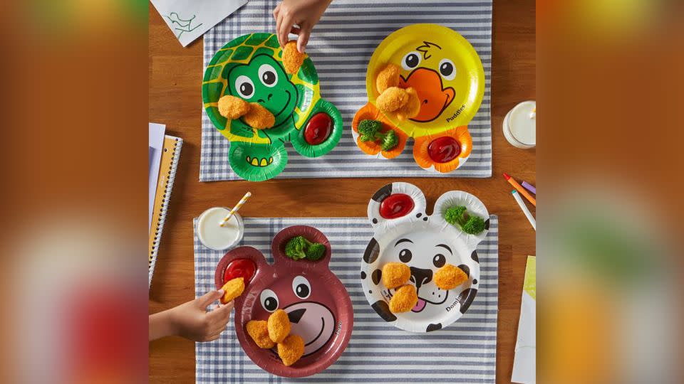 In August Hefty relaunched Zoo Pals after discontinuing the plates featuring animals nearly a decade ago. Hefty said one of the reasons it brought back Zoo Pals was "so our fans can relive their fondest childhood memories." - From Hefty