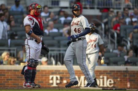MLB: Detroit Tigers at Atlanta Braves