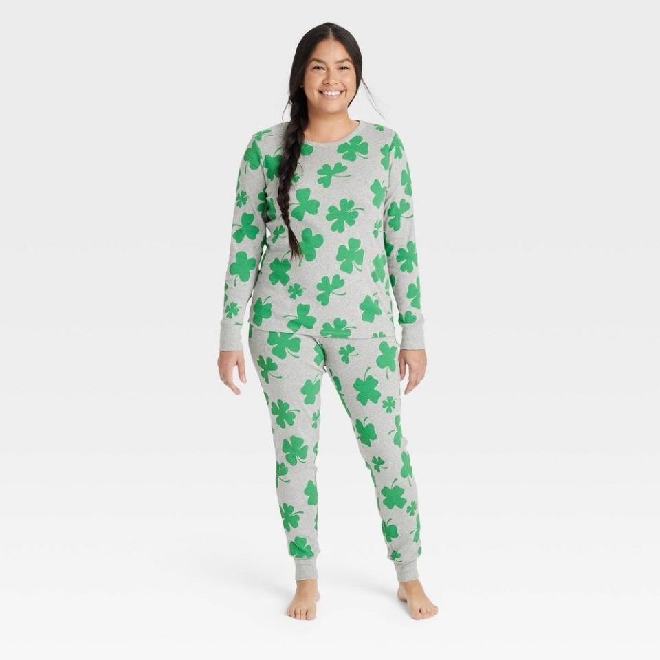 18) St. Patrick's Day Pajama Set