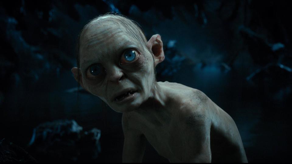 CGI: Serkis used motion capture to embody the creepy Lord of the Rings character on screen (REUTERS)