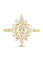 <p> <em><strong>Douglas Elliott for Marisa Perry </strong>Atelier Diamond Cluster Ring in 18K yellow gold, price upon request, <a href="https://www.marisaperry.com/diamond-cluster-ring-18k-yellow-gold-marisa-perry-by-douglas-elliott/" rel="nofollow noopener" target="_blank" data-ylk="slk:marisaperry.com;elm:context_link;itc:0;sec:content-canvas" class="link ">marisaperry.com</a>.</em></p><p><a class="link " href="https://www.marisaperry.com/diamond-cluster-ring-18k-yellow-gold-marisa-perry-by-douglas-elliott/" rel="nofollow noopener" target="_blank" data-ylk="slk:SHOP;elm:context_link;itc:0;sec:content-canvas">SHOP</a></p>