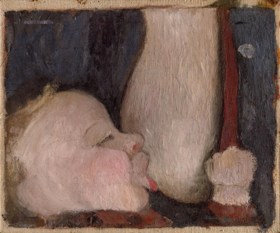 Paula Modersohn-Becker, Baby, Breastfeeding, c.1904 (Niedersächsisches Landesmuseum Hanover. Permanent loan from the Rut- und Klaus-Bahlsen-Stiftung)
