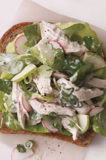 Chicken Salad with Apples & Radishes