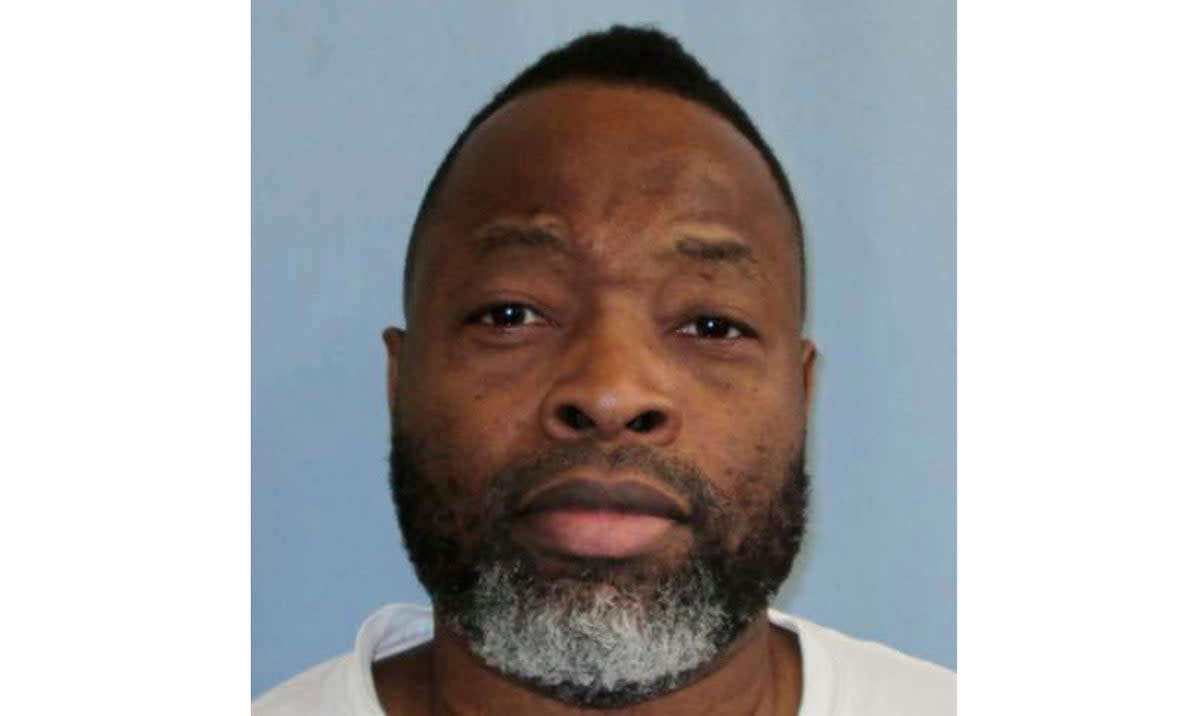 This undated photo provided by the Alabama Department of Corrections shows inmate Joe Nathan James Jr (Alabama Department of Corrections via AP)