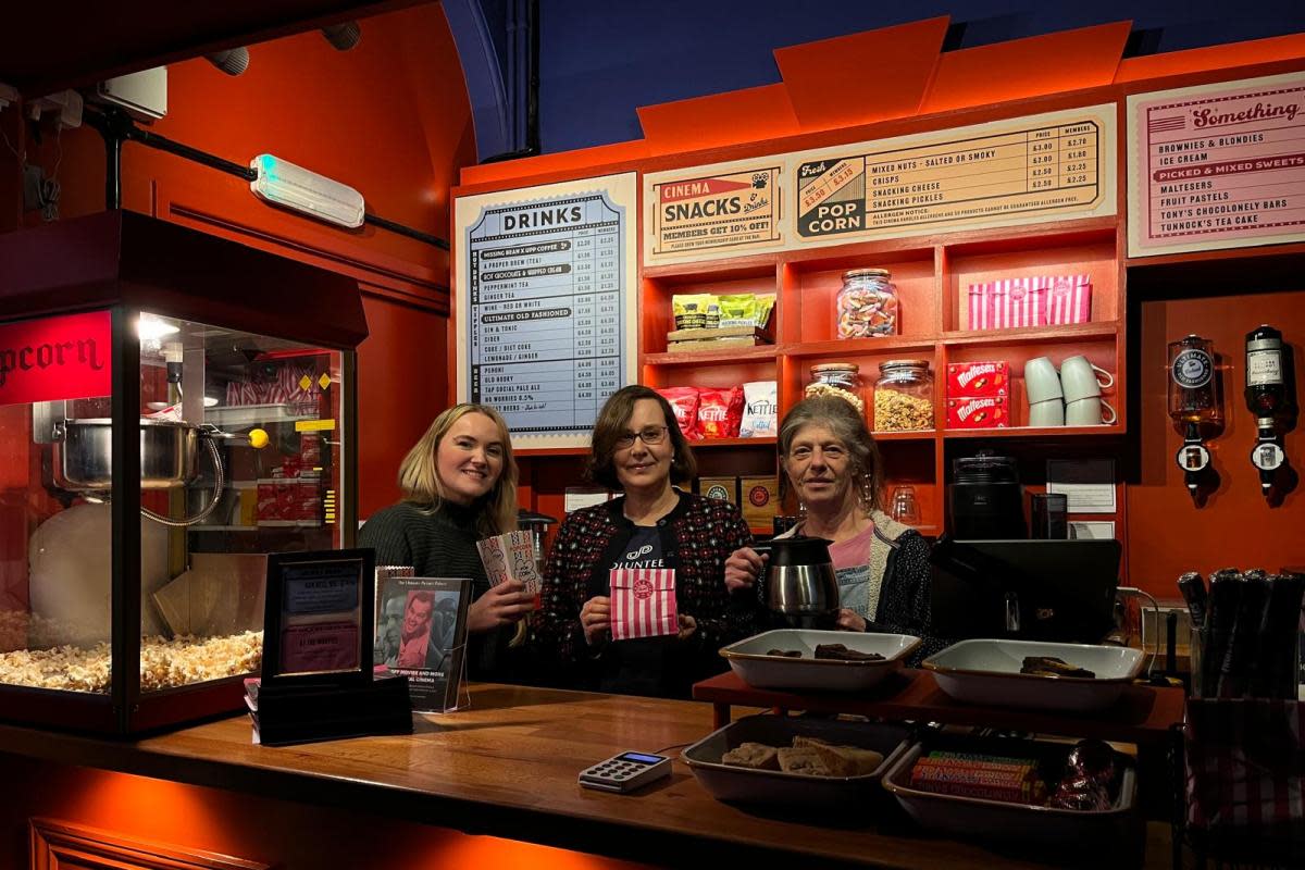 The team behind the brand new bar at the Ultimate Picture Palace. <i>(Image: Newsquest)</i>