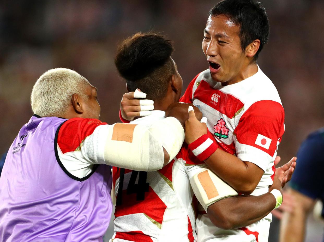 Follow live coverage of Japan vs Scotland: Getty