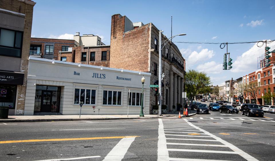 Jill's Bar and Restaurant, photographed April 29, 2024, on the corner of Boston Post Rd. at Mamaroneck Ave. in the Village of Mamaroneck is set to open soon.