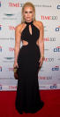 <p>The Olympic skier really vamped things up for the Time 100 Gala in NYC in a black gown featuring ab cutouts that allowed her to show off her incredibly toned bod. Vonn wore her blond hair down for the occasion and completed her sexy look with smoldering smoky eyes. Va va voom! (Photo: Michael Stewart/Getty Images) </p>