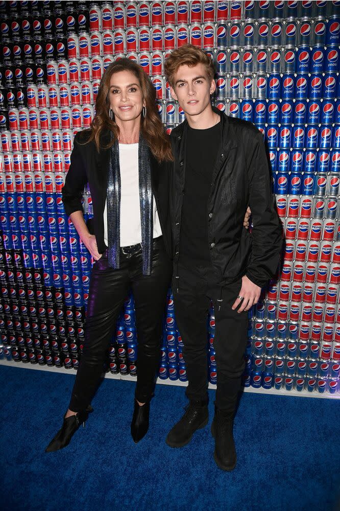 Cindy Crawford, Presley Gerber | Frazer Harrison/Getty Images