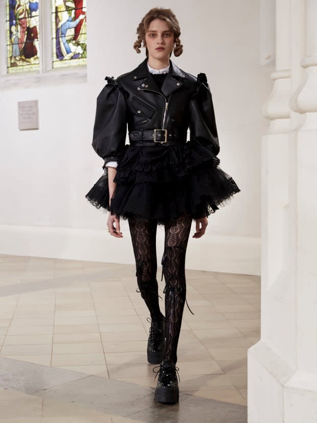 <p>A look from the Simone Rocha Fall 2021 collection. Photo: Courtesy of Simone Rocha</p>