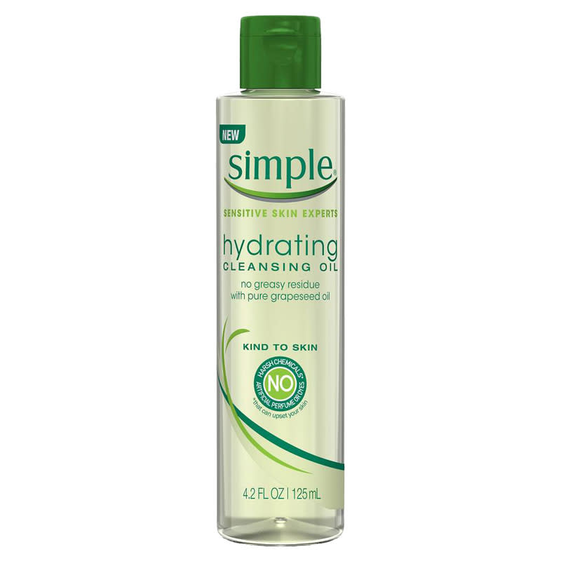 Simple Sensitive Skin Experts Hydrating Cleansing Oil