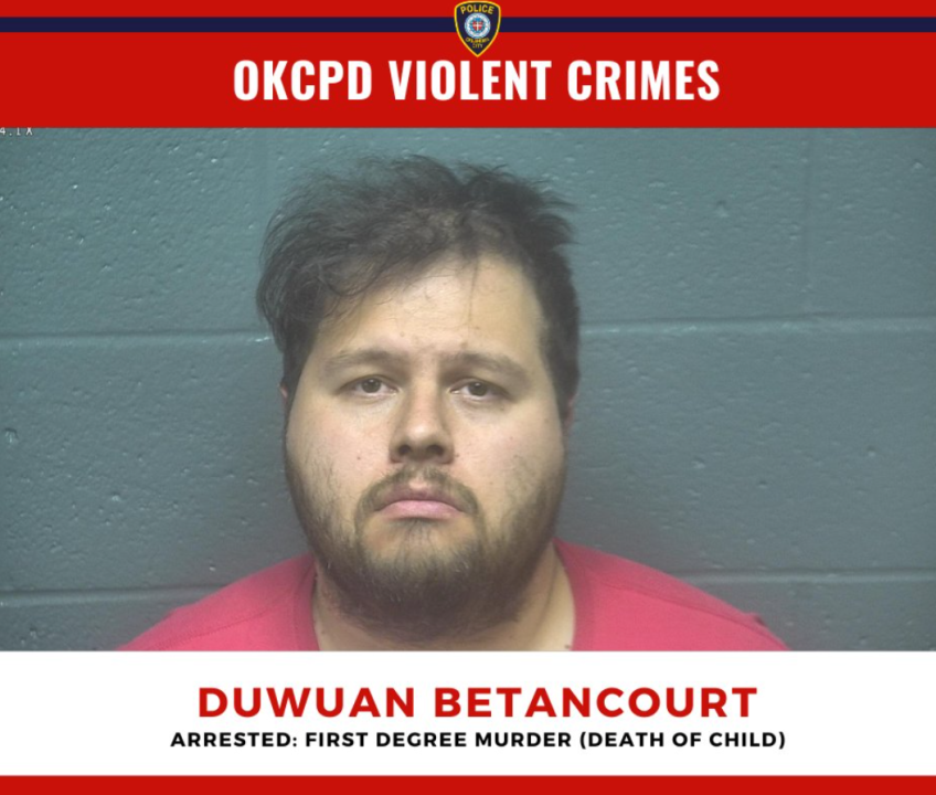 Duwuan Betancourt. Image courtesy OKCPD.