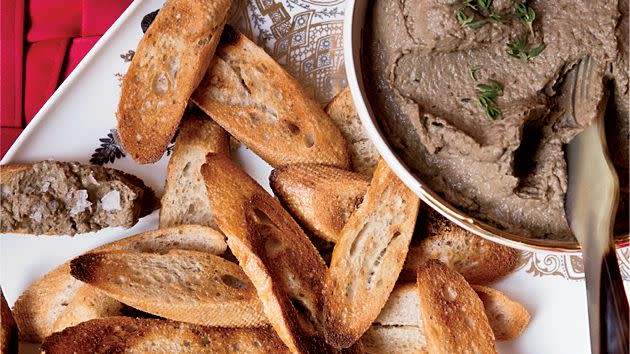 Chicken-Liver-Pâté Toasts