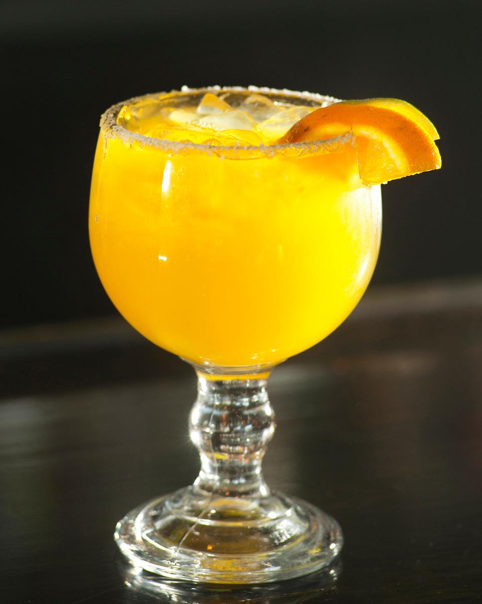 Limon y Sal's agave margarita is one of the restaurant's signature drinks. It starts with orange juice fresh squeezed at the restaurant's bar, to which is added Jimador Tequilla Silver and agave juice served over ice in a salt-rimmed glass.
12 September 2019
