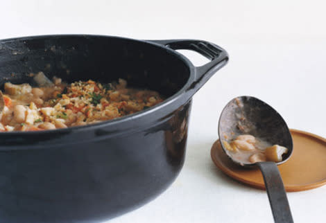 Vegetarian Cassoulet. Photo: Romulo Yanes